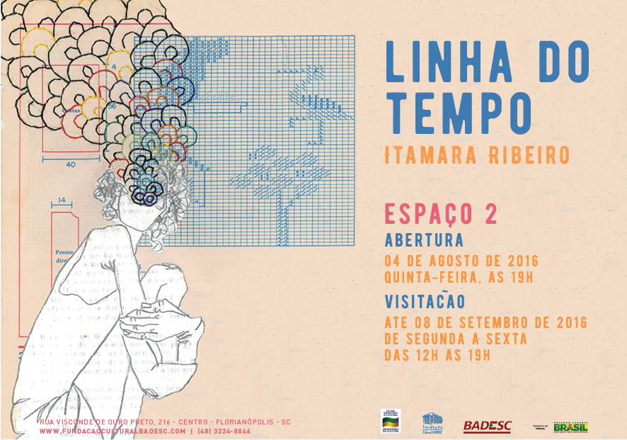 Convite WEB_Linha do Tempo, de Itamara Ribeiro