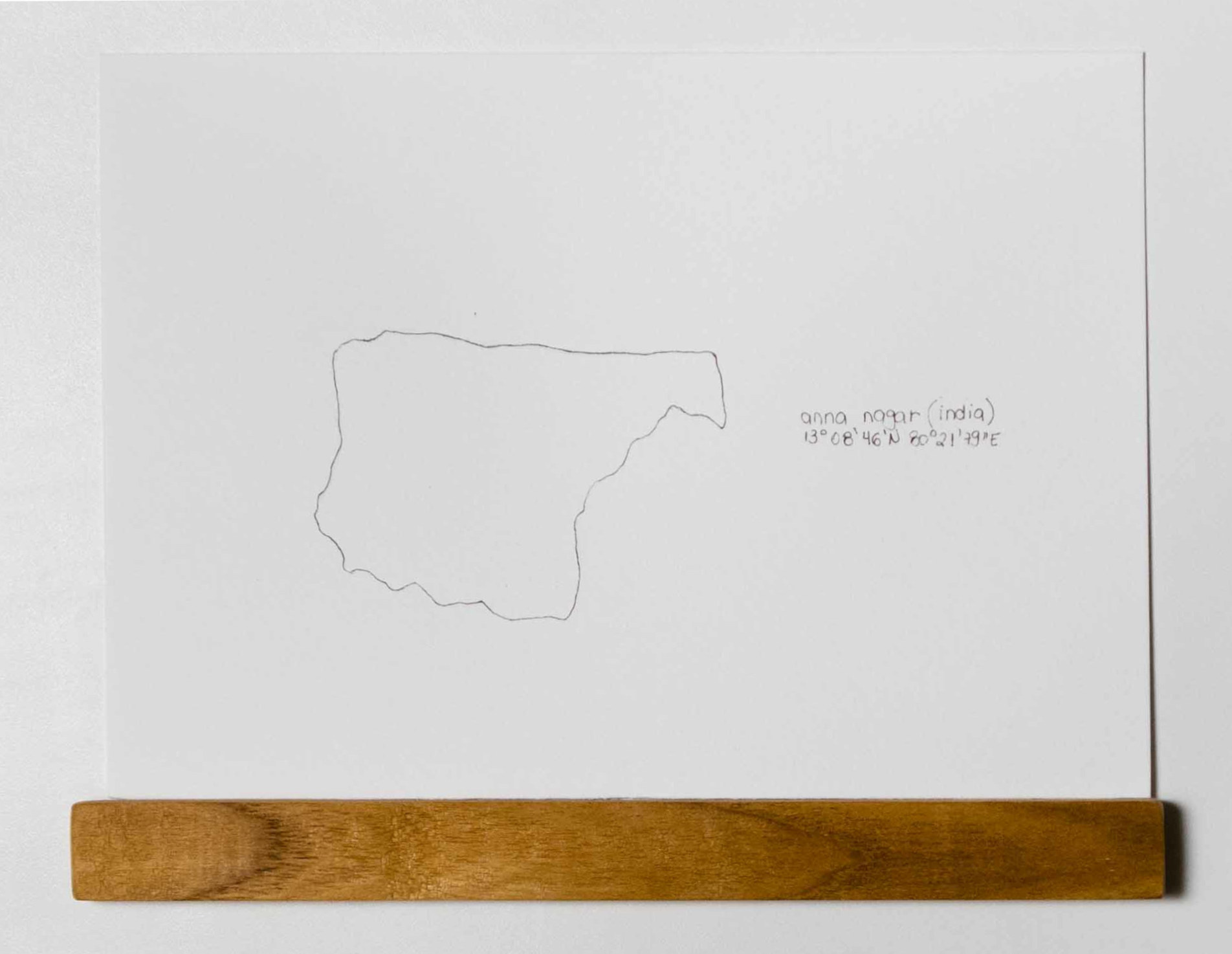 Série Territórios Anna, Anna Moraes, 2020. Desenho, caneta sobre papel 300g, 20x15cm.