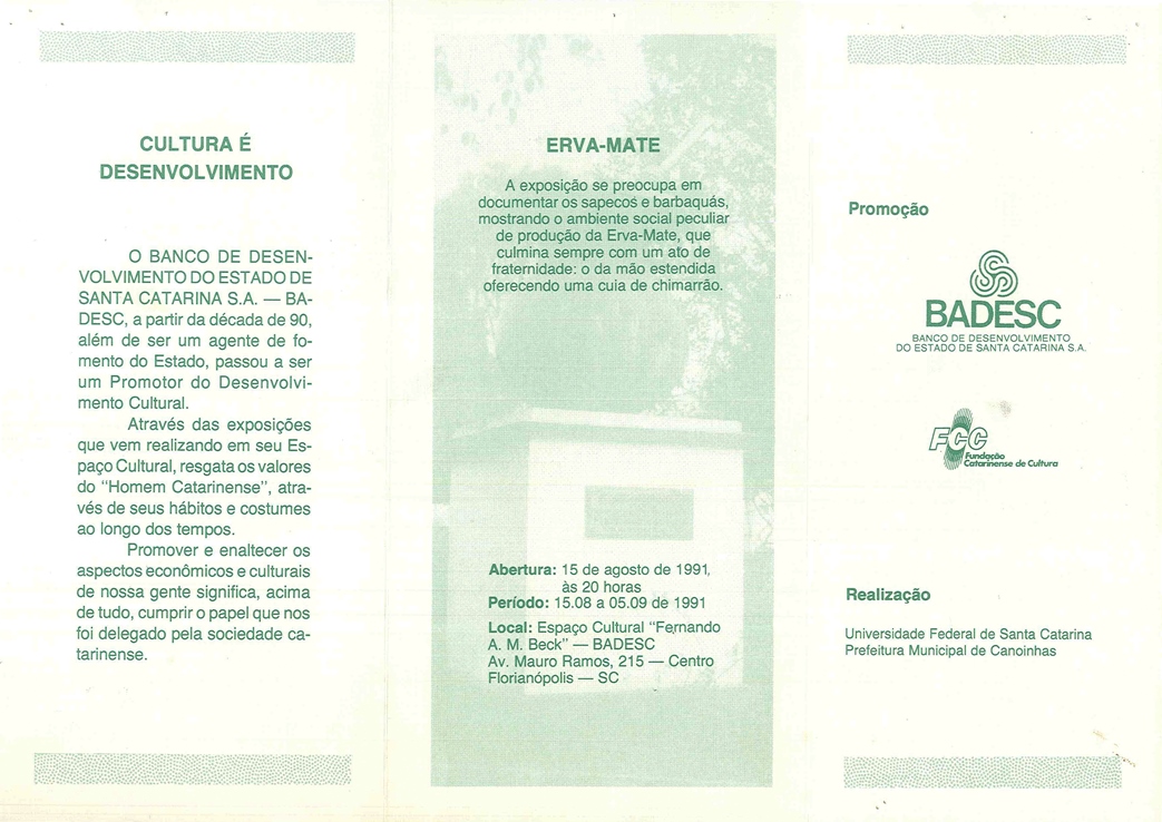 1991 08 15 ERVA-MATE - PROCESSO DE PRODUÇÃO ARTESANAL E INDUSTRIAL parte 2