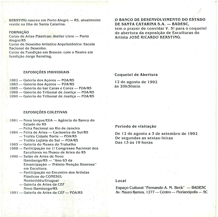 1992 08 12 KERSTING - ESCULTURAS parte 2
