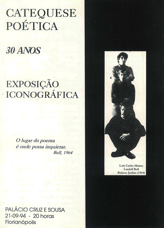 1994 09 21 CATEQUESE POÉTICA - 30 ANOS - EXPOSIÇÃO ICONOGRÁFICA E LANÇAMENTOS parte 1