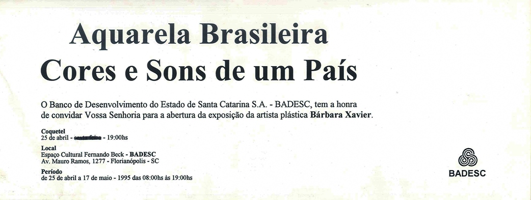 1995 04 25 AQUARELA BRASILEIRA CORES E SONS DE UM PAÍS parte 1
