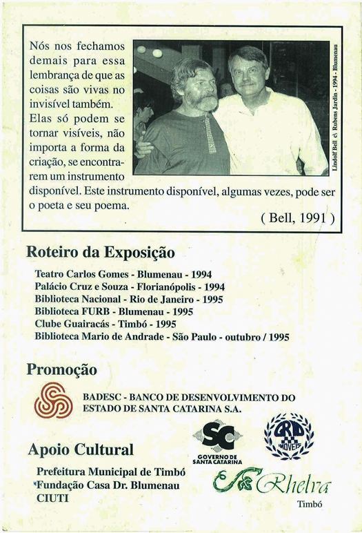 1995 08 11 CATEQUESE POÉTICA - 30 ANOS - EXPOSIÇÃO ICONOGRÁFICA parte 3