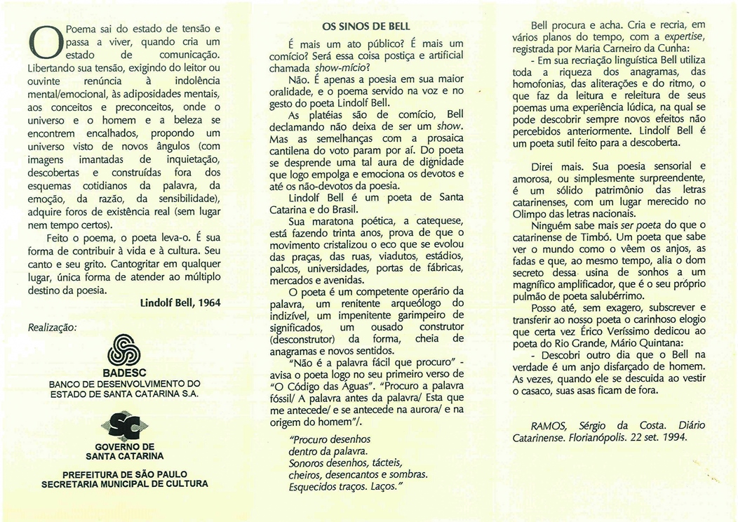1995 10 18 CATEQUESE POÉTICA - 30 ANOS - EXPOSIÇÃO ICONOGRÁFICA parte 2