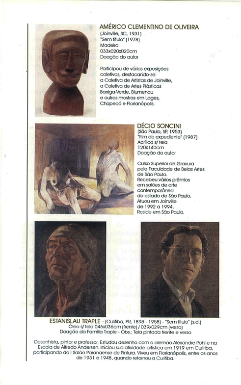 1997 06 03 A PRESENÇA DA FIGURA - ACERVO DO MUSEU DE ARTE DE JOINVILLE parte 6