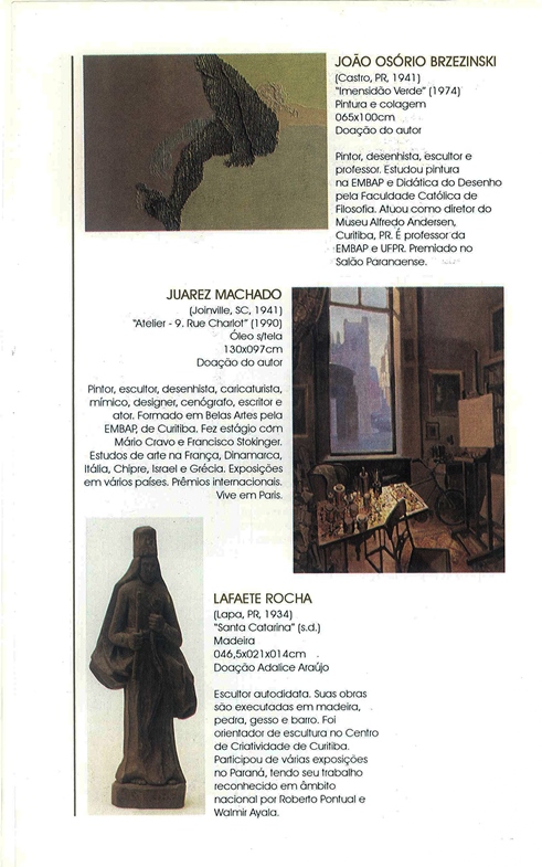 1997 06 03 A PRESENÇA DA FIGURA - ACERVO DO MUSEU DE ARTE DE JOINVILLE parte 8