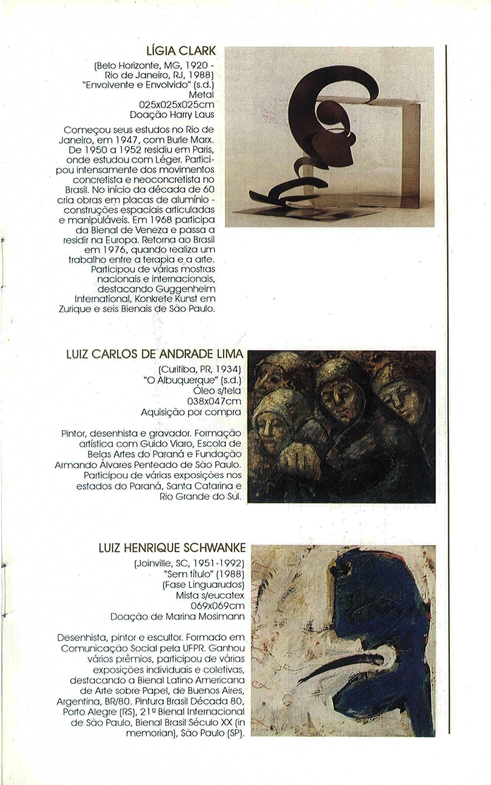 1997 06 03 A PRESENÇA DA FIGURA - ACERVO DO MUSEU DE ARTE DE JOINVILLE parte 9