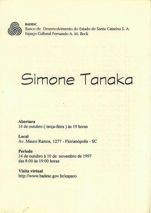 1997 10 14 SIMONE TANAKA - CONVITE parte 1