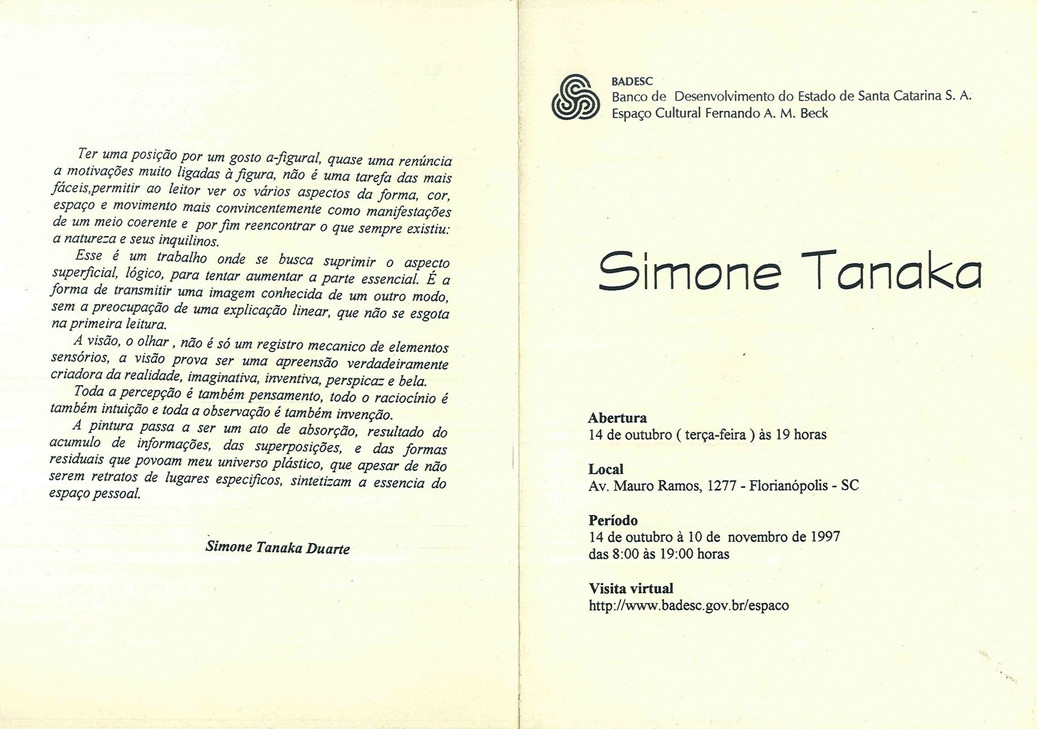 1997 10 14 SIMONE TANAKA - CONVITE parte 