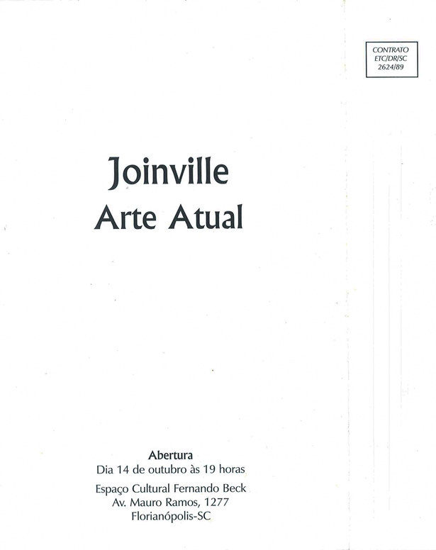 1998 10 14 JOINVILLE ARTE ATUAL; OS MANUSCRITOS DE VON KLOPPER; CULTURA E MODERNIDADE parte 1