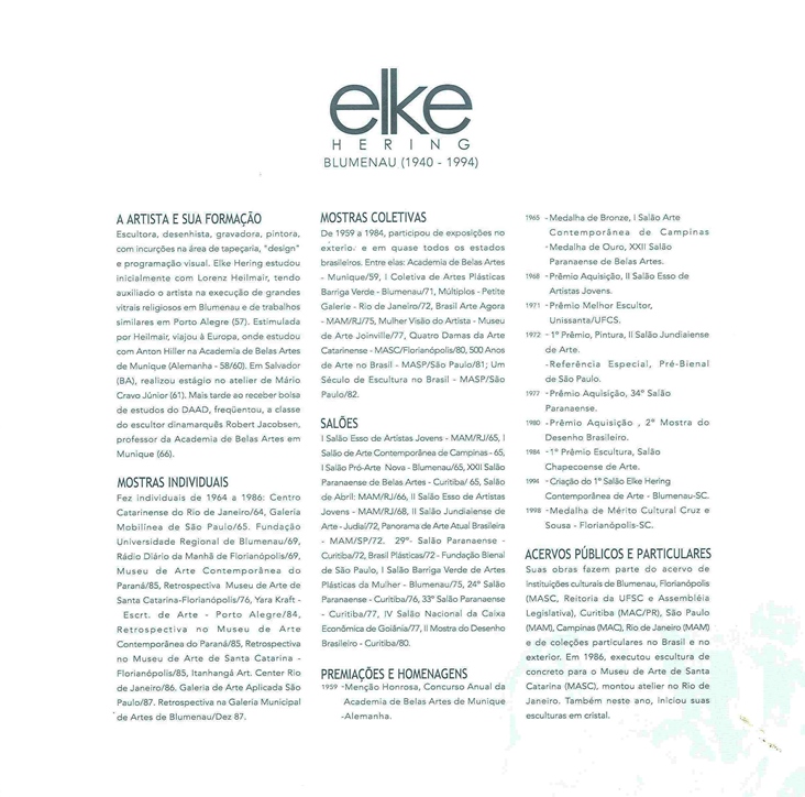 1999 08 10 ELKE HERING (1940 - 1994) - ESCULTURAS EM CRISTAIS parte 5