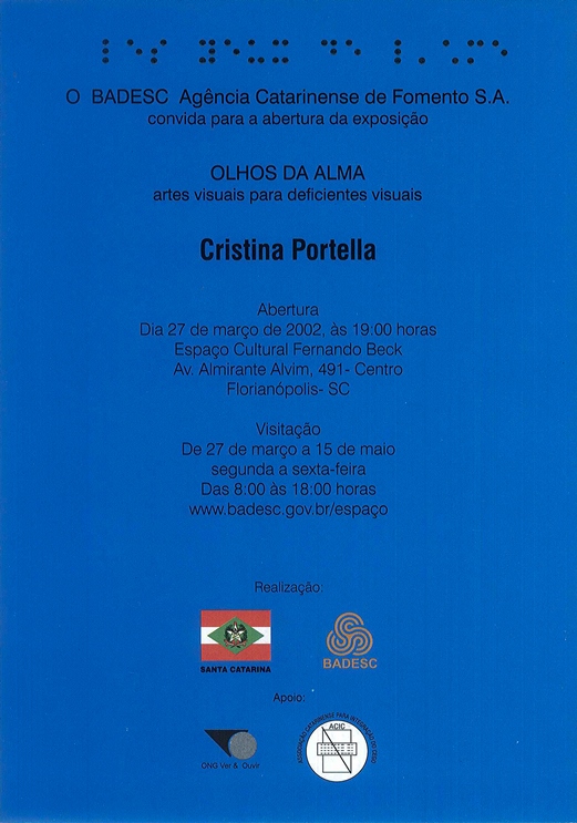 2002 03 27 OLHOSDA ALMA - ARTES VISUAIS PARA DEFICIENTES VISUAIS parte 2