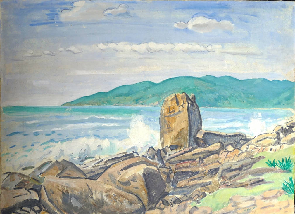 [43] Morro das Pedras, 1946. Martinho de Haro [1907-1985]. Coleção Catarina. Fonte Ylmar Corrêa Neto.