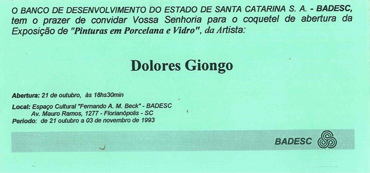 1993 10 21 PINTURAS EM PORCELANA E VIDRO
