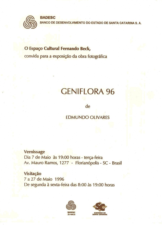 1996 05 07 GENIFLORA 96; LÍNGUA DE TRAPO pt2