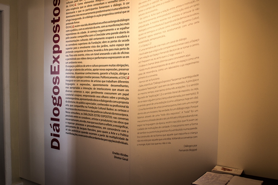 Exposição Diálogos Expostos, coletiva. Fotografia de Sandra Alves. 