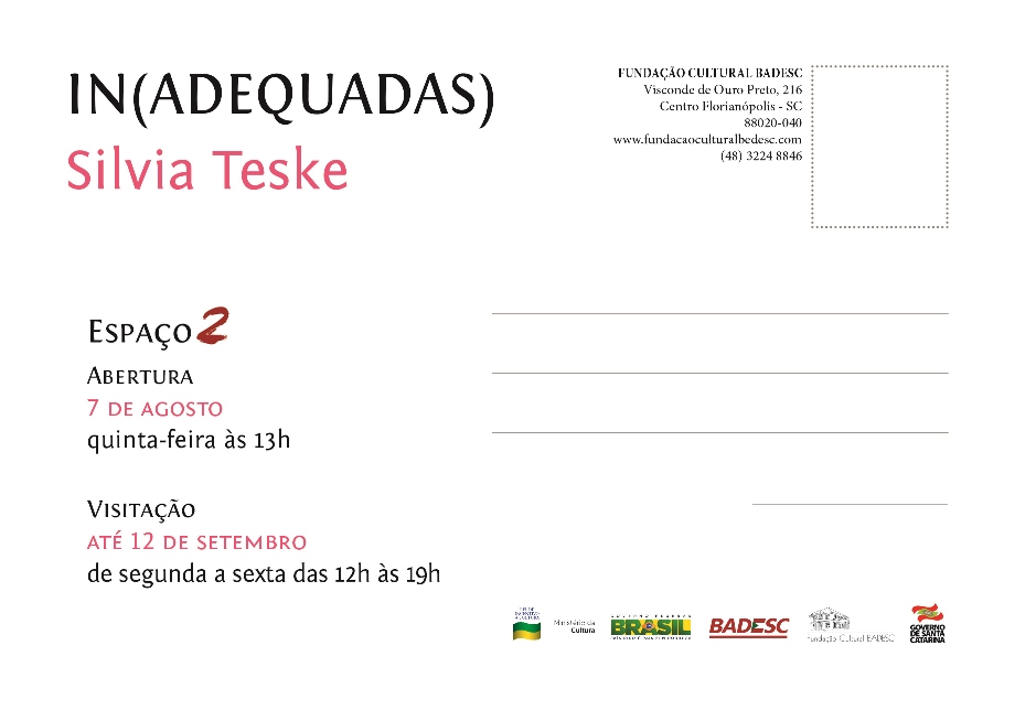 Convite (In)adequadas, de Silvia Teske.