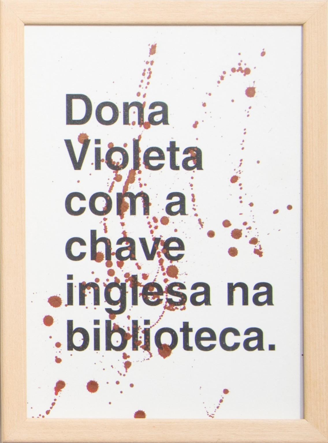 Detetive, Cyntia Werner, 2018. Gravura sobre papel, 25x35cm cada.