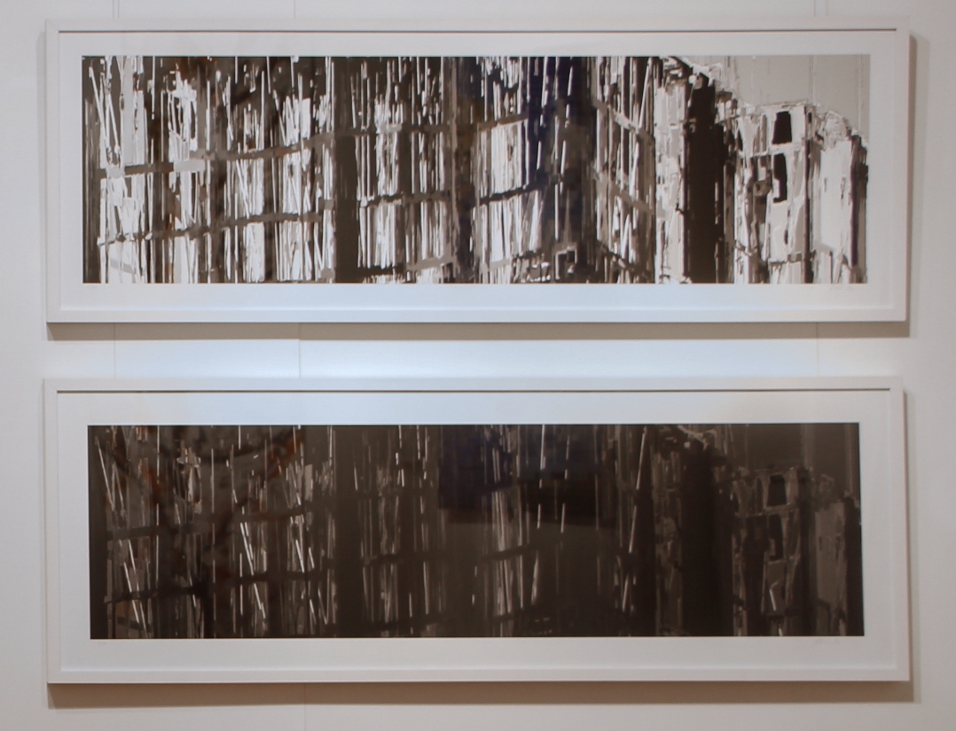 Rosali Plentz, Urbanus I e II, 2015. Gravura Digital, 130x50cm cada.